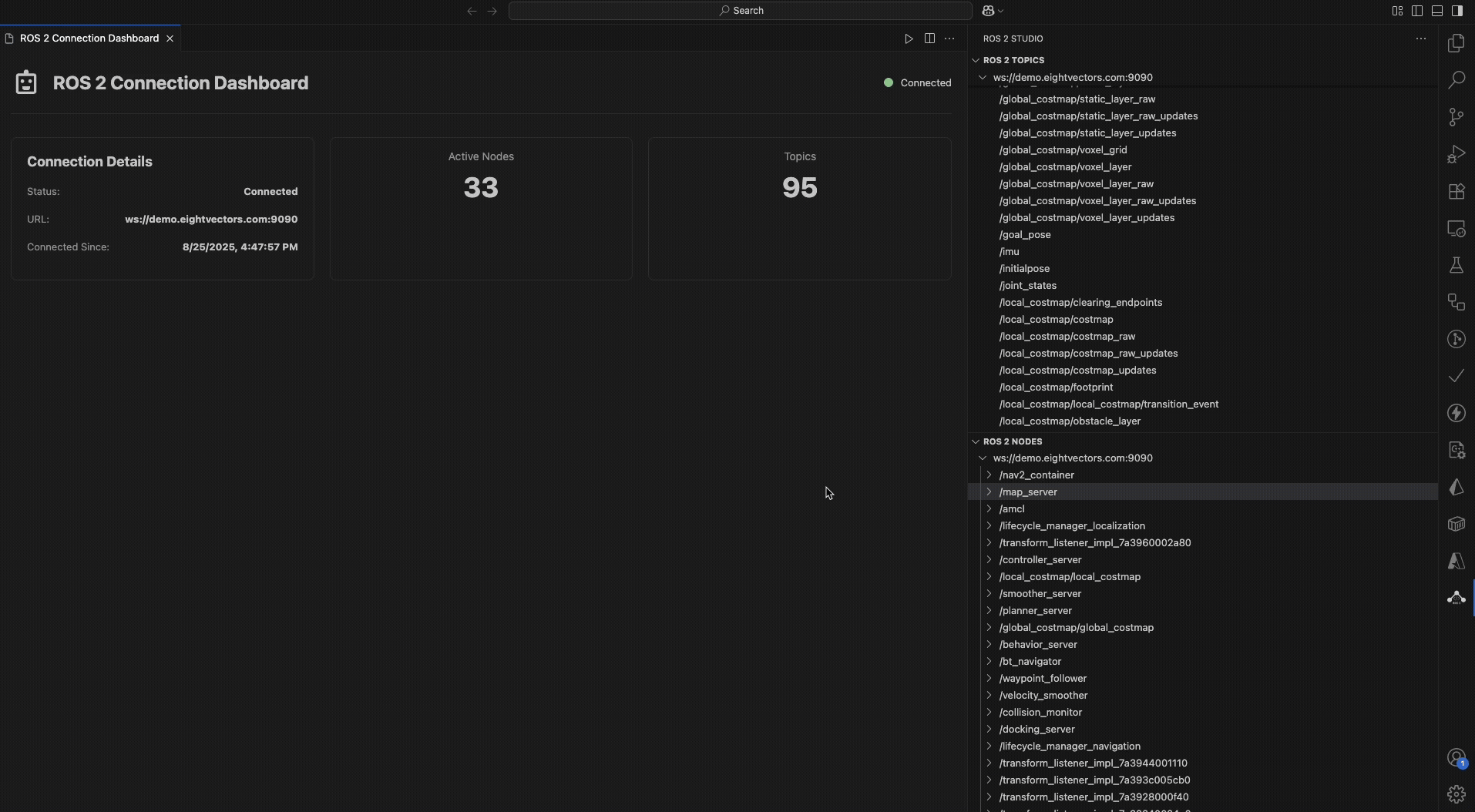 Node Parameters Panel